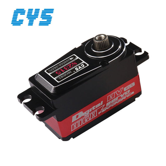 RC Car Servo CYS-S2315 Supersonic 5 kg Low-Profile HV Digital Servo Motor Waterproof Coreless Titanium Gear for RC Drift Car RC Truck Parts Accessories