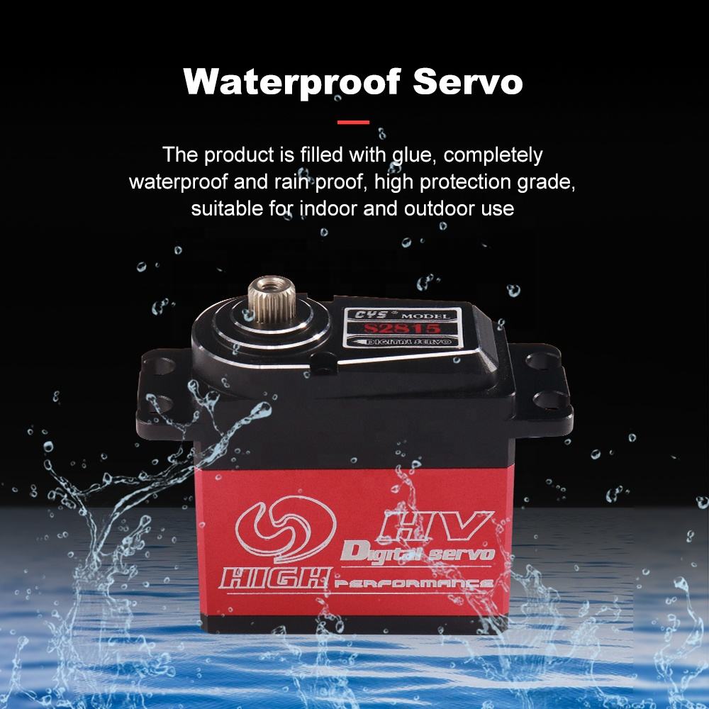 Helicopter Servo CYS-S2815 High-Speed 15kg.cm Coreless Titanium Gear 7.4V Brushless 35mm 4mm RC Servo Motor Metal Accessories Parts