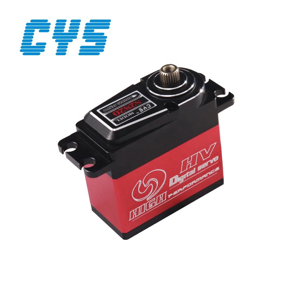 Helicopter Servo  CYS-S2820-01 28 Series Digital Coreless Servo Motor Full Metal 4mm Titanium Gear Waterproof High Battery Efficiency Mini RC