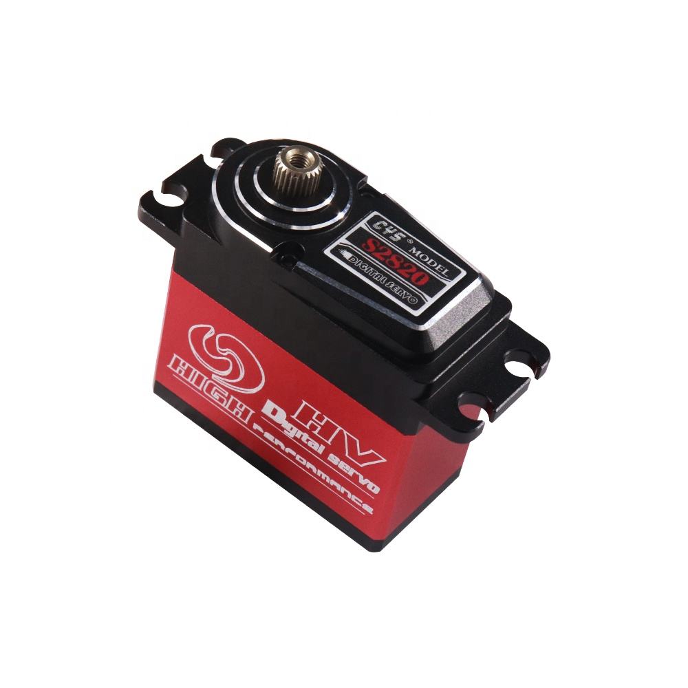 Helicopter Servo  CYS-S2820-01 28 Series Digital Coreless Servo Motor Full Metal 4mm Titanium Gear Waterproof High Battery Efficiency Mini RC