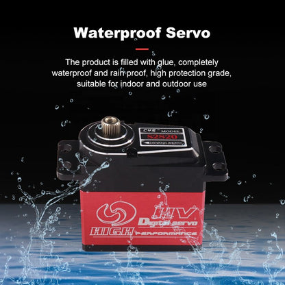 Helicopter Servo  CYS-S2820-01 28 Series Digital Coreless Servo Motor Full Metal 4mm Titanium Gear Waterproof High Battery Efficiency Mini RC