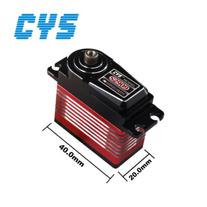 large torque CYS-S2909-01 68g 9kg Torque 0.09sec High Speed Standard Full Metal Case Coreless Motor Servo for RC Helicopter Plane
