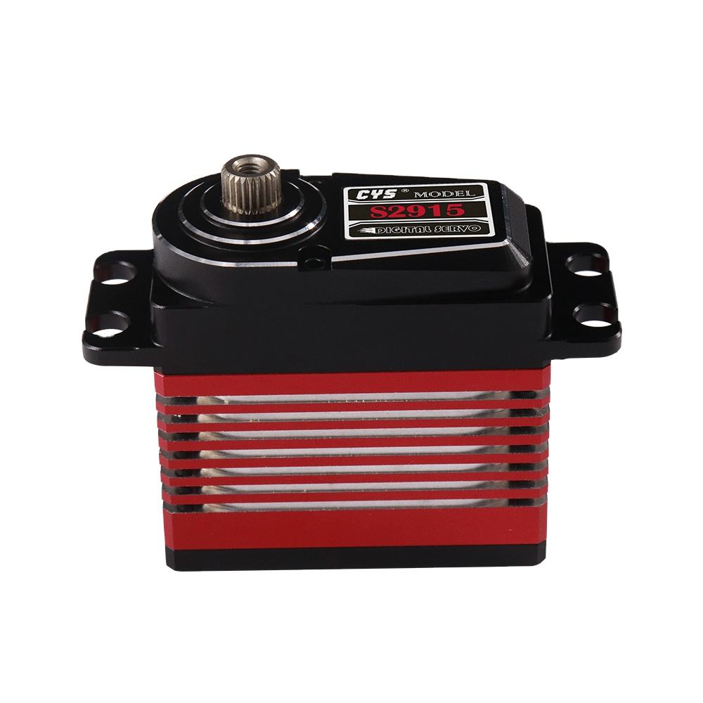 large torque CYS-S2915-01 Unisex Toy Kits 15kg Torque Full Aluminum Case Coreless RC Digital Servo Aircraft/Car/Boat Standard Size Metal Plastic