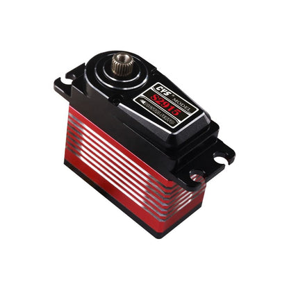 large torque CYS-S2915-02 Titanium Gear Coreless Servo Motor 0.13sec Speed 15kg Torque 7.4V Aluminum Case for Remote Control Airplanes & RC Vehicles