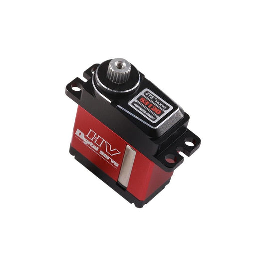 Helicopter Servo CYS-S3120-01 CNC Shell High Voltage 5.0-8.4V Servo Metal Gear for RC Model Plane Airplane Electrical Toys