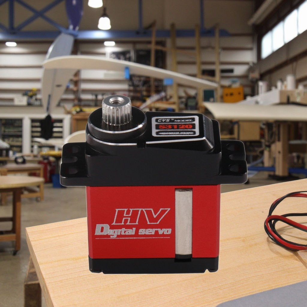 Helicopter Servo CYS-S3120-01 CNC Shell High Voltage 5.0-8.4V Servo Metal Gear for RC Model Plane Airplane Electrical Toys