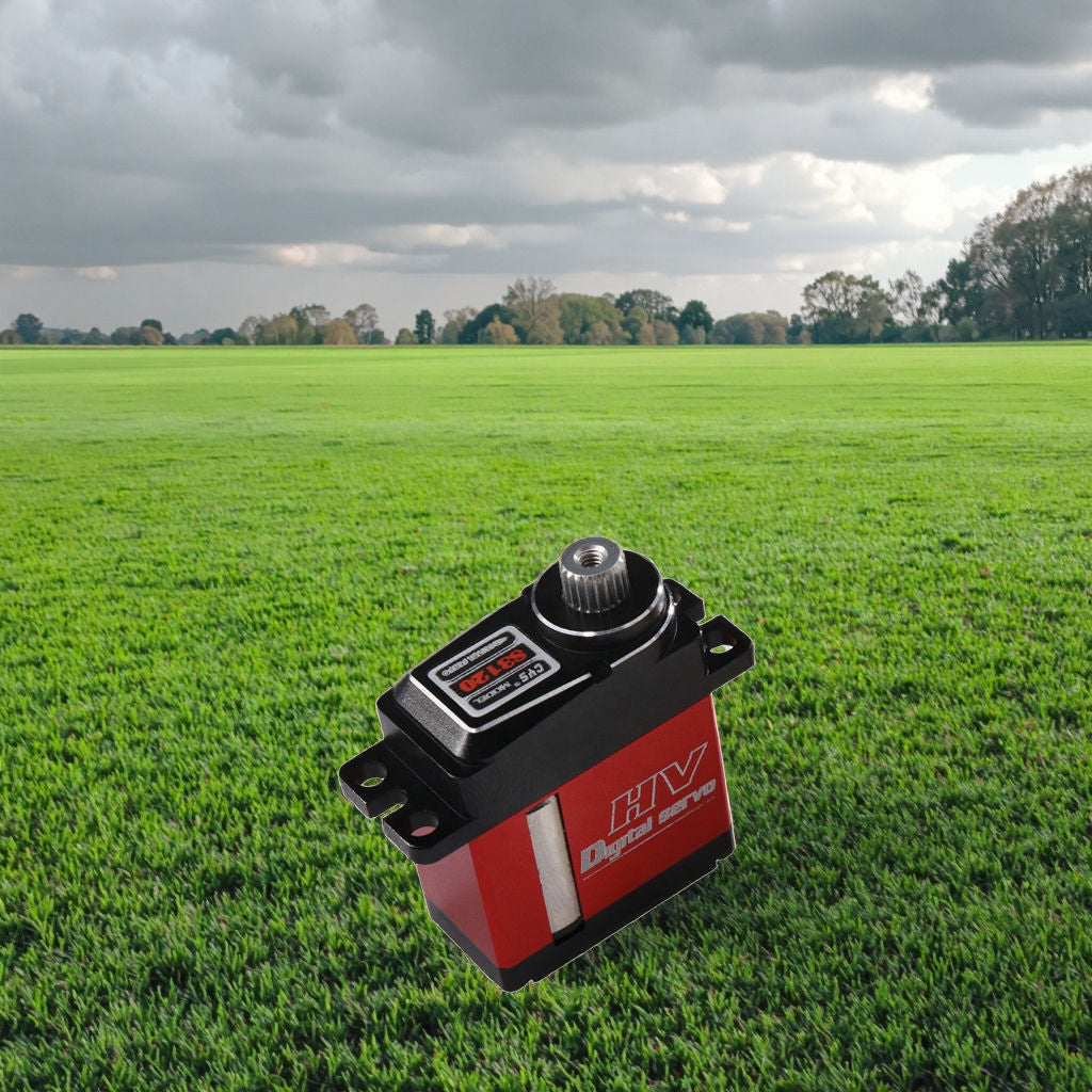 Helicopter Servo CYS-S3120-01 CNC Shell High Voltage 5.0-8.4V Servo Metal Gear for RC Model Plane Airplane Electrical Toys