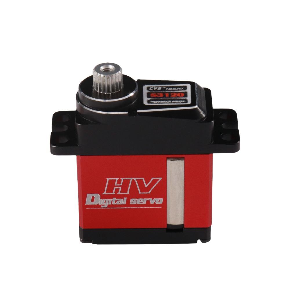 Helicopter Servo CYS-S3120-03 Unisex Mini 450 High-Speed RC Helicopter Full Metal Case Titanium Gear Coreless Servo Motor 9g Car Robot Plastic