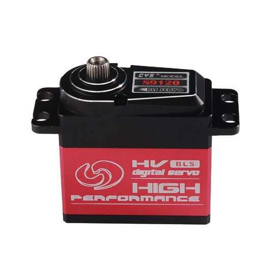 Helicopter Servo CYS-S3120-04 7kg Digital Coreless Titanium Gear 0.06sec High-Speed Full Metal Case for 450 Class RC Helicopters