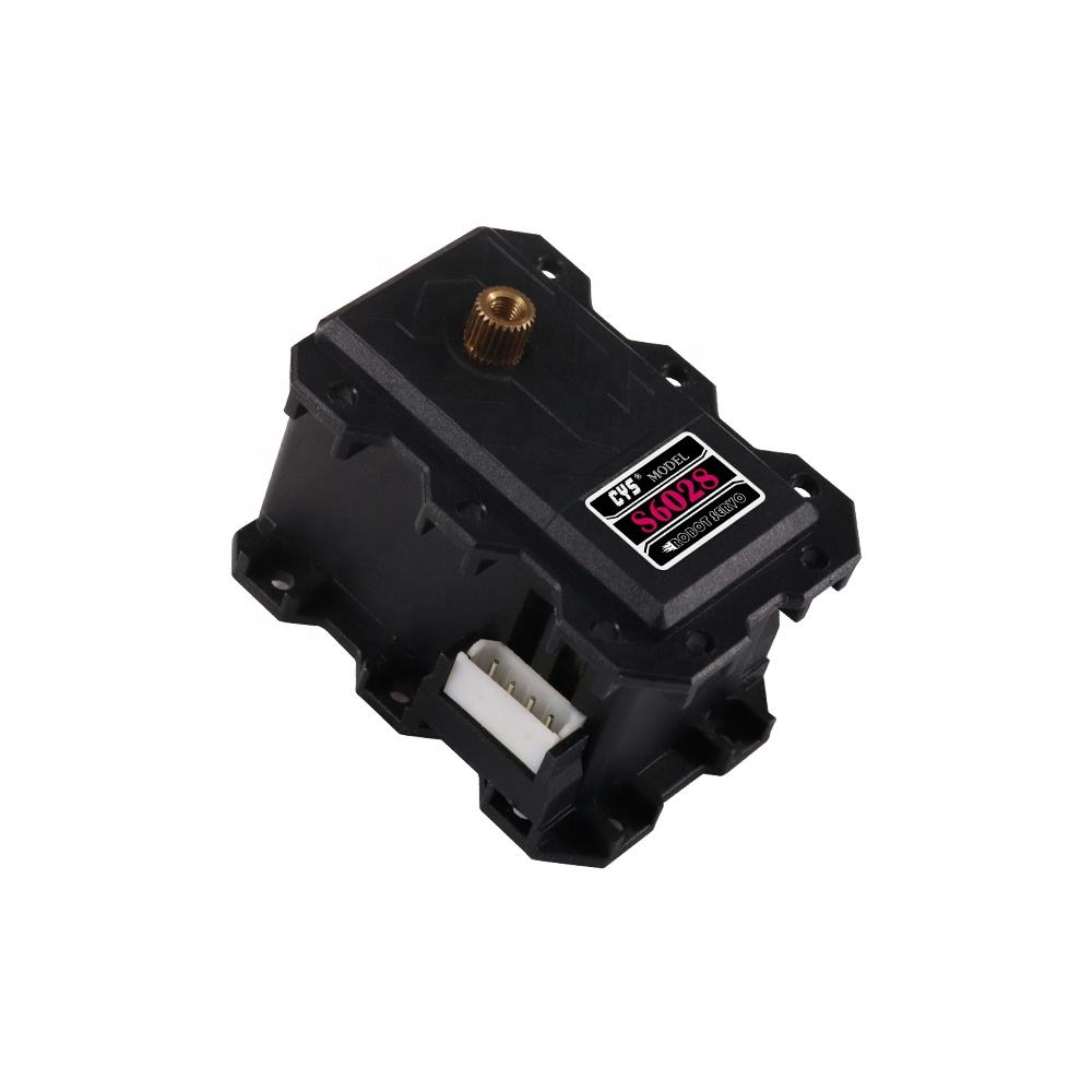Robotics Servo CYS-S6028 Digital Servo Metal Gear Robot 18KG Stall Torque 180 Degree Wide Angle Iron Core Motor 7.4V Plastic PC RC Parts Toys