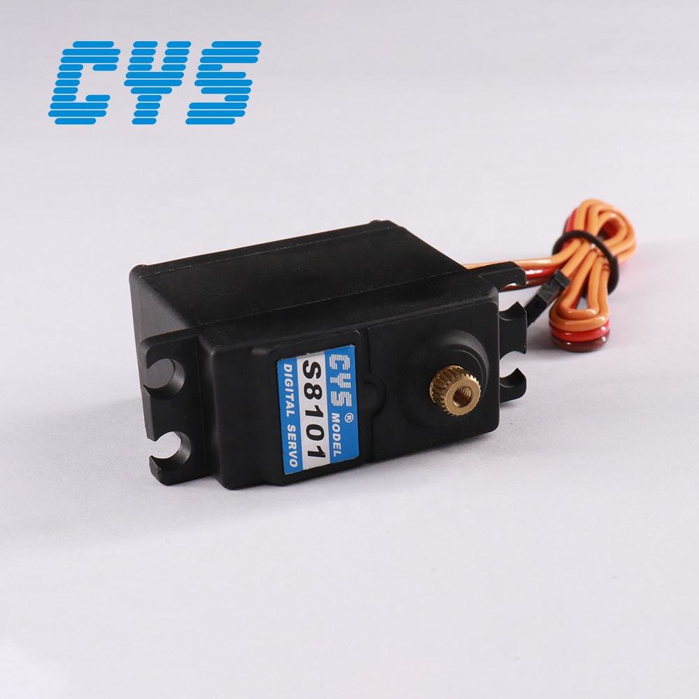 Robotics Servo CYS-S8101-01 Unisex Digital RC Servo Waterproof 1:10 Scale Robot Standard with 12kg*cm Iron Core Motor for 1:10 Scale RC Robot