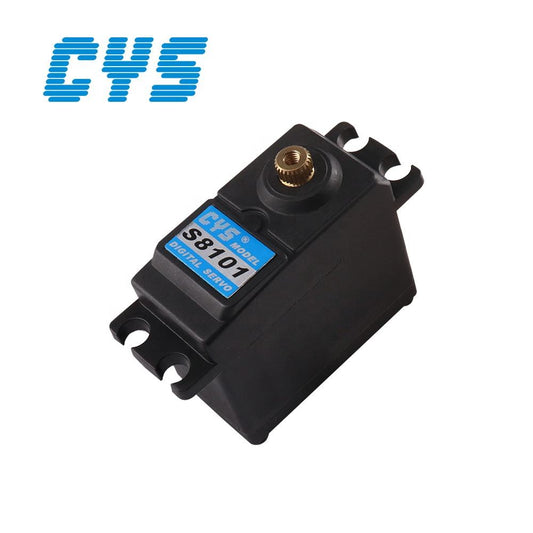 Robotics Servo CYS-S8101-02 Premium Unisex 13kg Digital RC Servo High-Speed Metal Plastic Remote Control Robot Mini 6mm Shaft Diameter Unisex RC
