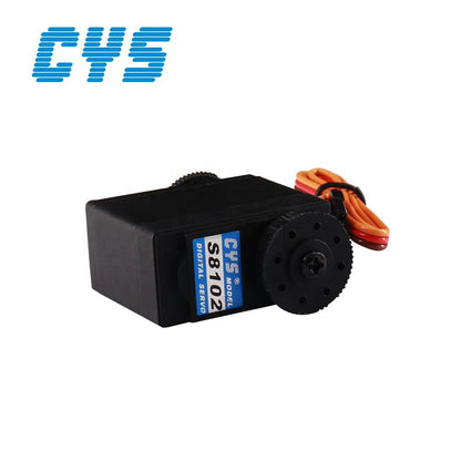 Robotics Servo CYS-S8102-01 1:10 Scale Waterproof Robot Remote Control Digital 12kg*cm Iron Core Motor Metal Construction RC Parts Accs