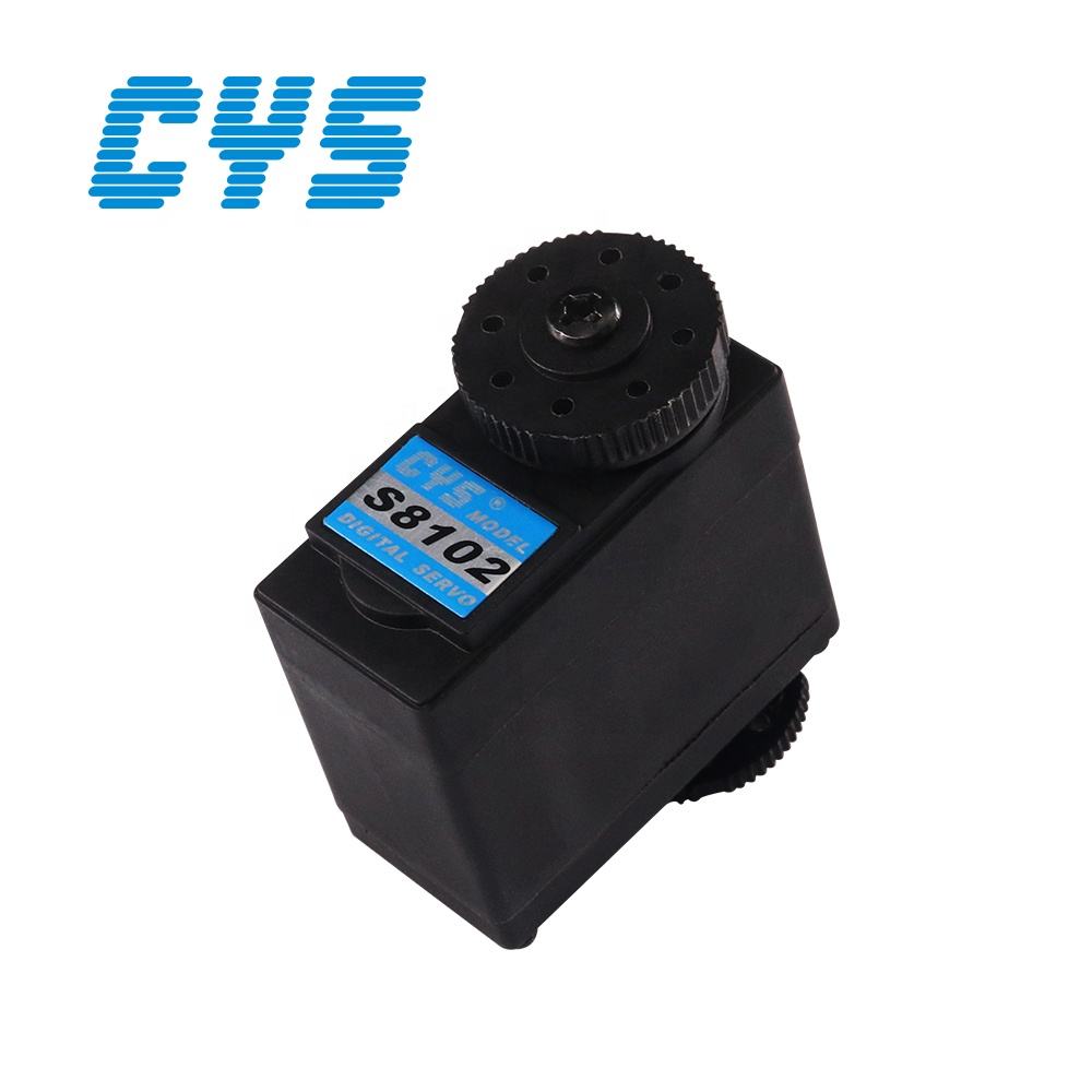 Robotics Servo CYS-S8102-02 Digital RC Micro Servo Motor High Torque 13kg Remote Control for Robot & Humanoid Robotics Factory Direct Sale