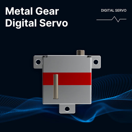 Helicopter Servo Servo CYS-S8204-01 8kg 0.10sec Digital Full Metal Aluminium Case Wing Servo for RC Drone Glider Helicopter Dual Ball Bearing