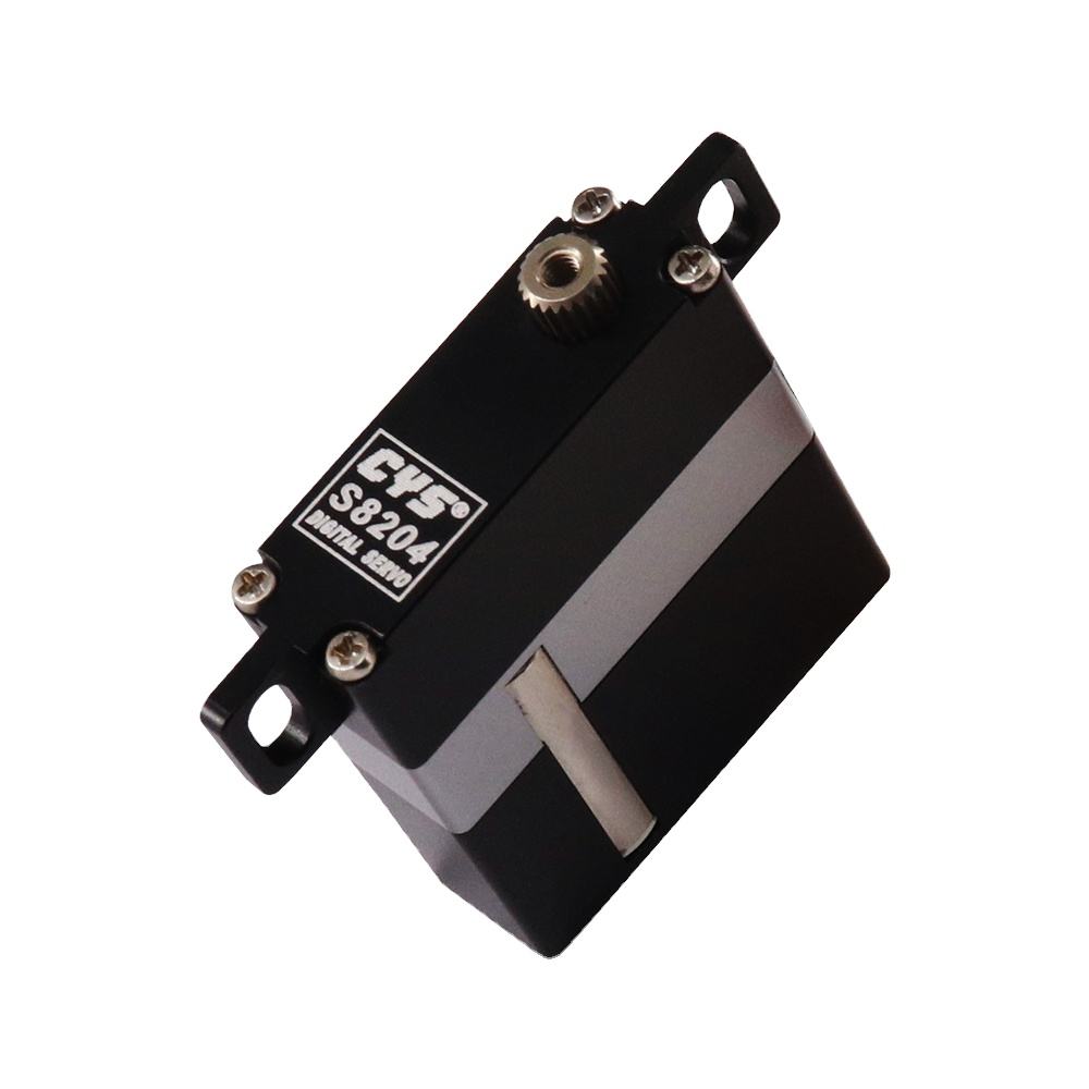 Helicopter Servo CYS-S8204-0310kg 0.12sec Digital Full Metal Aluminium Case Wing Servo with Dual Ball Bearing for RC Airplane Parts