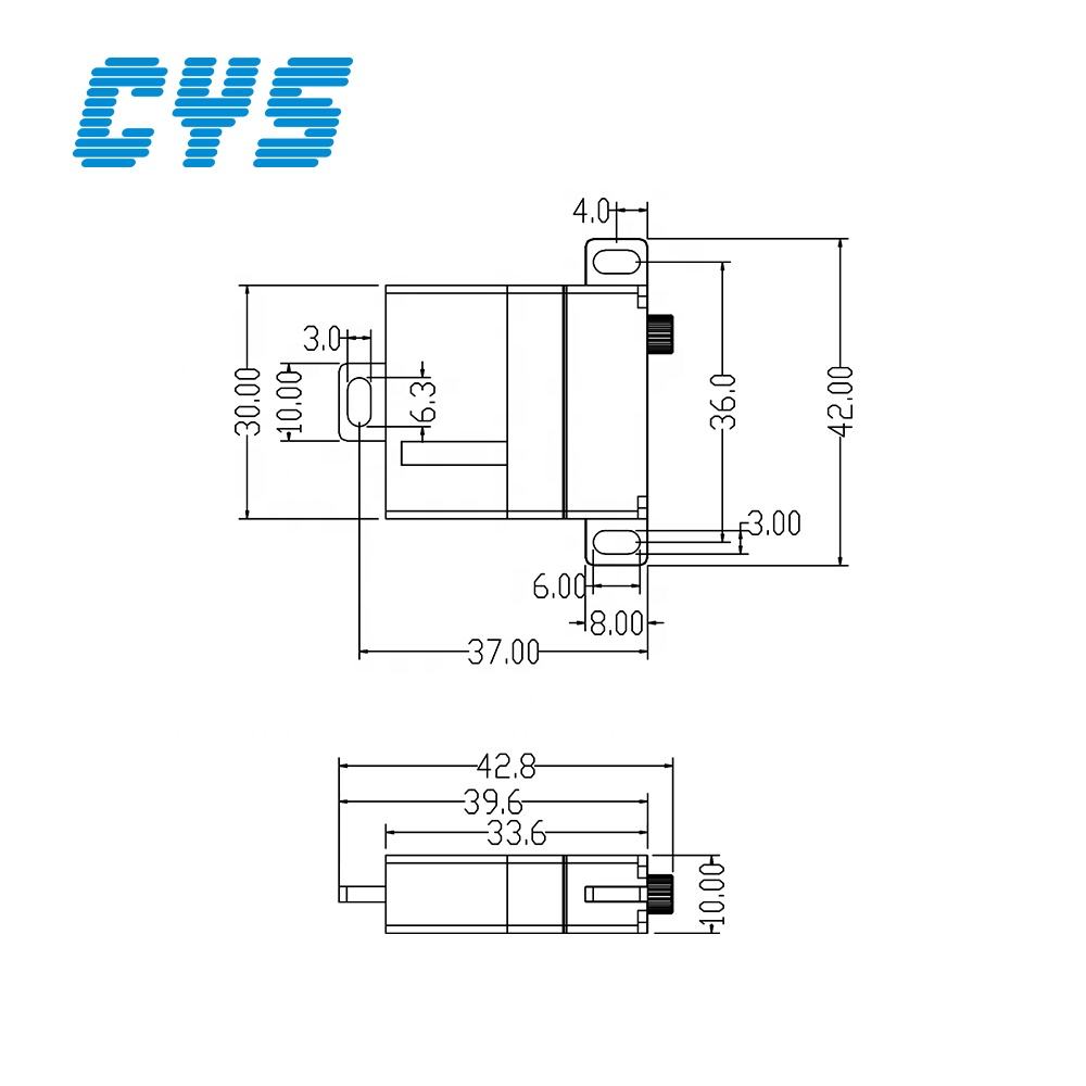 Helicopter Servo CYS-S8204-0428g 6kg Torque Coreless Metal Gear RC Plane Digital Servo