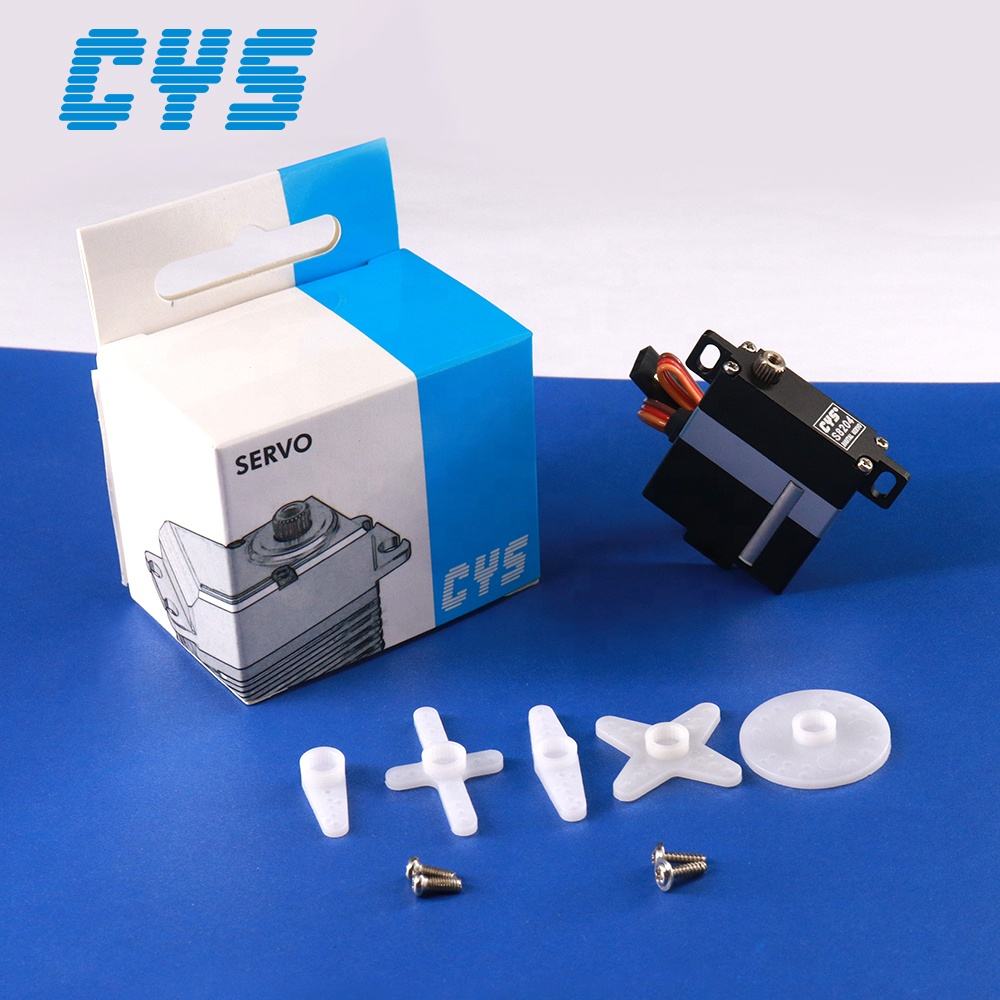 Helicopter Servo CYS-S8204-0428g 6kg Torque Coreless Metal Gear RC Plane Digital Servo
