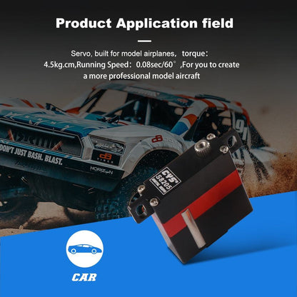 Helicopter Servo CYS-S8205-01 Unisex 4.5kg High-Speed Mini Remote Control Plane Full Metal Digital Wing Plastic Radio Systems RC RC Parts Accs
