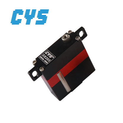 Helicopter Servo CYS-S8205-02 Full Metal Case Coreless Wing Servo Drones Waterproof Steel Gear RC Airplane & Boat Parts Exposed Motor Wing Servo