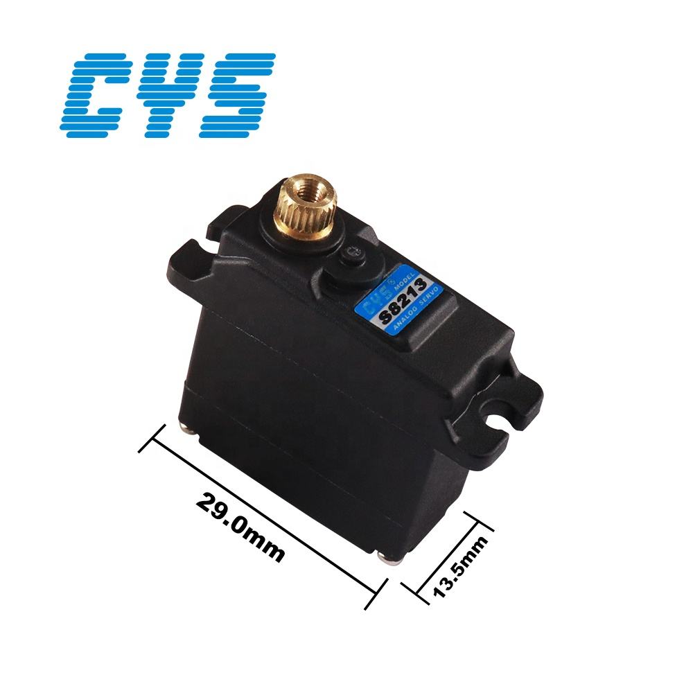 Micro Servo CYS-S8213 Mini Metal Gear Servo 6mm 20g-2.8kg/9g Torque RC Micro Robot Planes & UAVs Iron Core Parts Accessory