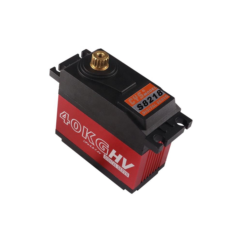 RC Car Servo CYS CYS-S8218 1:5 Scale Digital Servo Gear 17T 0.18sec Response 6.0/7.4V RC Batteries