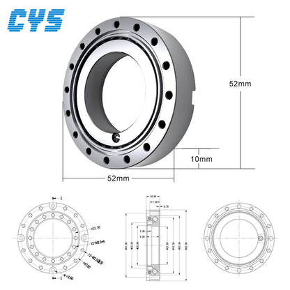 Reducer CYS-SHD-08 Low Friction Single Row 21.4mm Bore Size Stainless Steel Bearing Cylindrical Roller Bearing