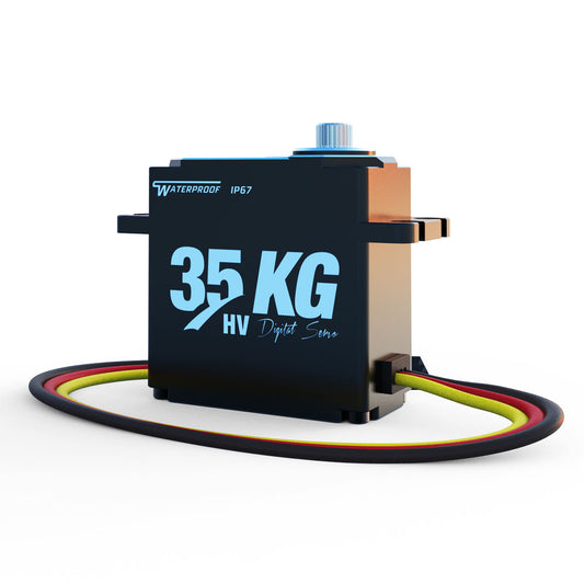 large torque CYS-W0350 35KG Full Metal Case Iron Core Motor Servo for RC Boat Car Waterproof Servos Hobby Steel for Airplane RC Parts Accs"