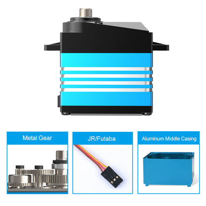 Large Torque CYS-W0380 70KG Aluminum Coreless Waterproof Metal Gear Servos New Product for RC Car & Airplane Toy Parts Coreless Middle Case