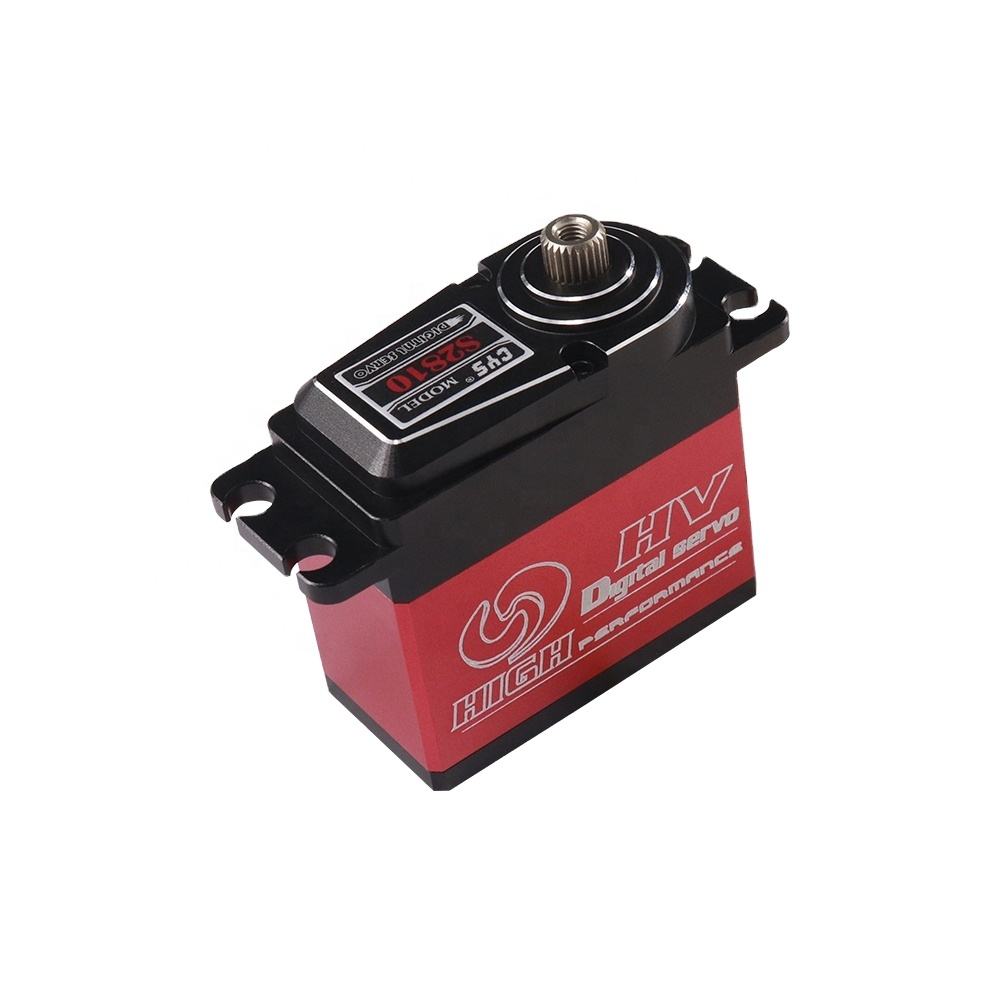Helicopter Servo CYS-S2810-03 10kg Torque 0.10sec Speed Standard Waterproof Coreless Servo Motor with Titanium Gear for Rc Car Plane