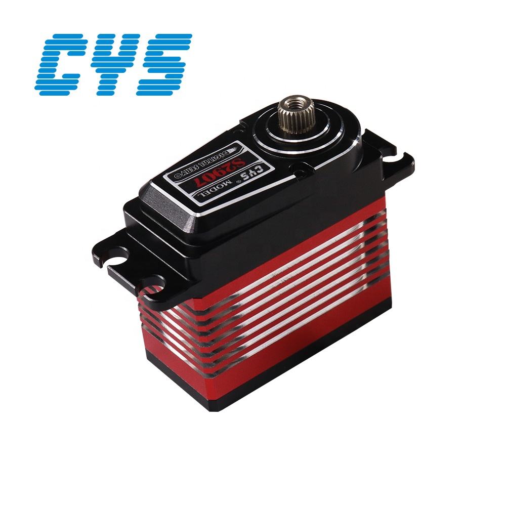 large torque CYS S2907-01 Rc Servo 0.06sec High Speed Standard Full Metal Digital with Titanium Gear for RC Helicopter