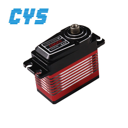 large torque CYS-S2907-02 0.08sec/0.06sec Titanium Gear Digital Full Aluminium Coreless Motor Servo for RC Model Plane 1/10 Car