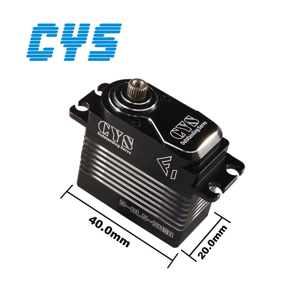 large torque H-BLS-5808-01 6KG 0.024sec High Speed Standard Full Metal Brushless Servo with Steel Gear for RC 700 Helicopter