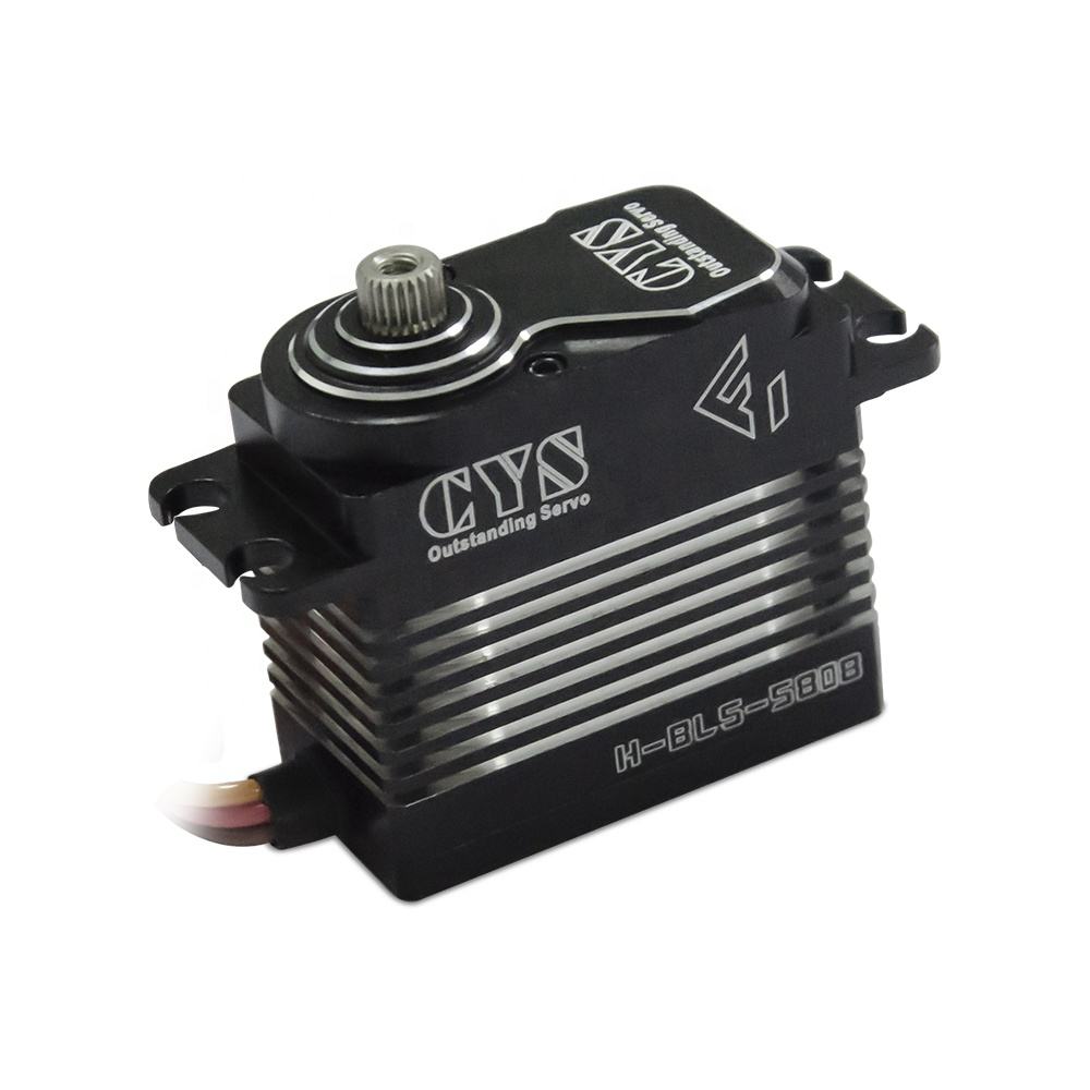 large torque H-BLS-5808-02 Full Aluminum 6kg High Speed Steel Gear Brushless Digital RC Servo for RC 700 Helicopter