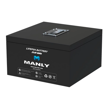 MANLY Robot Battery 24V 100Ah LiFePO4 Battery for Industrial Robot Applications