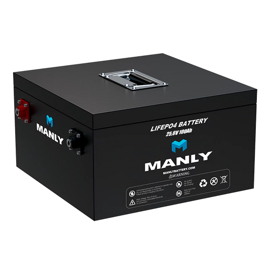 MANLY Robot Battery 24V 100Ah LiFePO4 Battery for Industrial Robot Applications