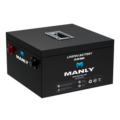 MANLY Robot Battery 24V 60AH Lithium Battery for Robot - High Capacity Rechargeable Power Supply