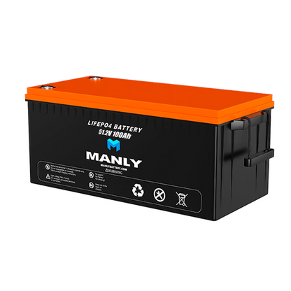MANLY Robot Battery 48V 100Ah LiFePO4 Lithium Battery for Industrial Applications