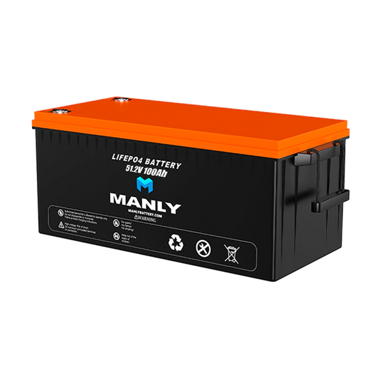 MANLY Robot Battery 48V 100Ah LiFePO4 Lithium Battery for Industrial Applications