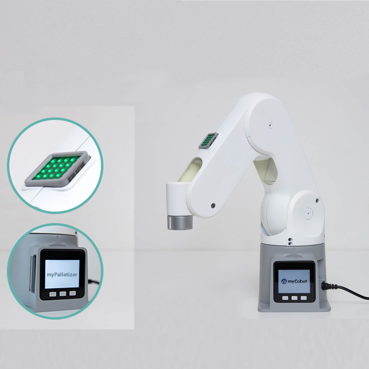 Elephant Robotics myPalletizer 260 M5Stack - The Most Compact 4-Axis Robotic Arm (Dual Screen Version)