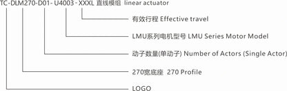 Ticbel TC-DLM270 semi-closed linear module