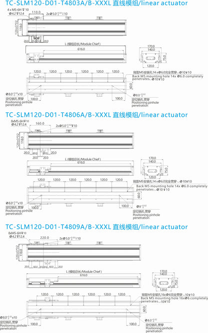 Ticbel TC-SLM120 Straight Modules
