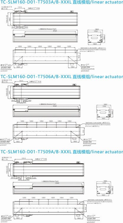 Ticbel TC-SLM160 Straight Modules
