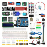 Tscinbuny ZYA0002 Starter Kit with 328 Open-Source Development Board – DIY Programmable Robot & Electronics Education Kit for STEM Projects