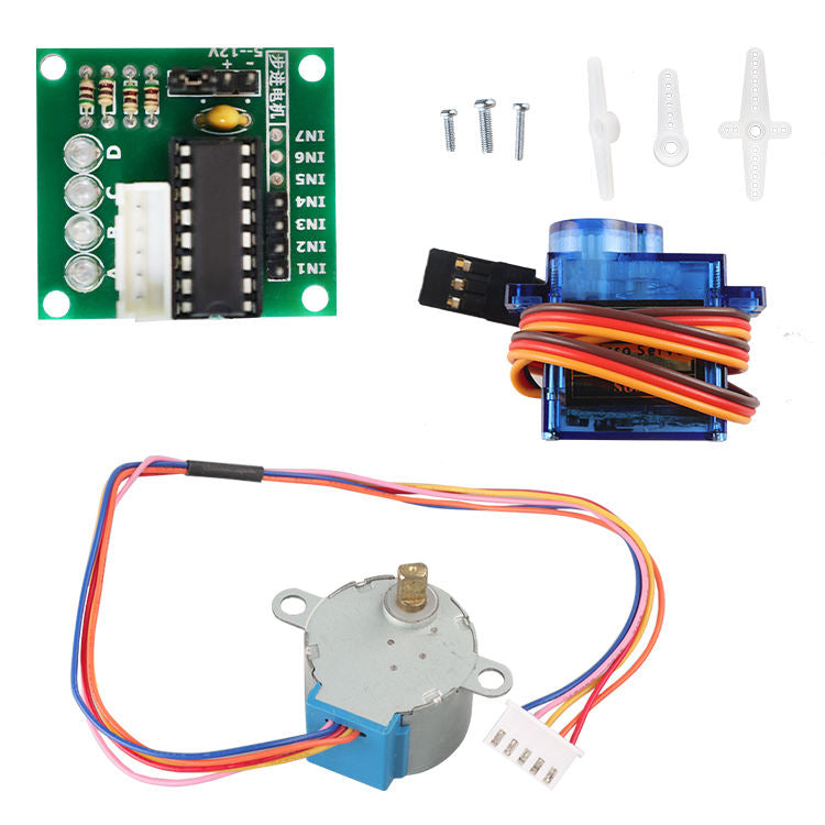 Tscinbuny ZYA0002 Starter Kit with 328 Open-Source Development Board – DIY Programmable Robot & Electronics Education Kit for STEM Projects