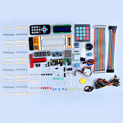 Tscinbuny ZYA0013 Starter Kit – 45-in-1 Sensor Educational Science Kit for STEAM & Arduino Electronics Learning