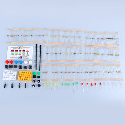 Tscinbuny ZYA0023 Starter Kit Accessories Kit – 2025 OEM Universal Electronics Components Set for Education & Maker Boards Learning