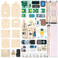 Tscinbuny ZYA0209 Starter Kit with Smart House Modules – Professional STEM Educational DIY Programming Kit for Arduino Projects