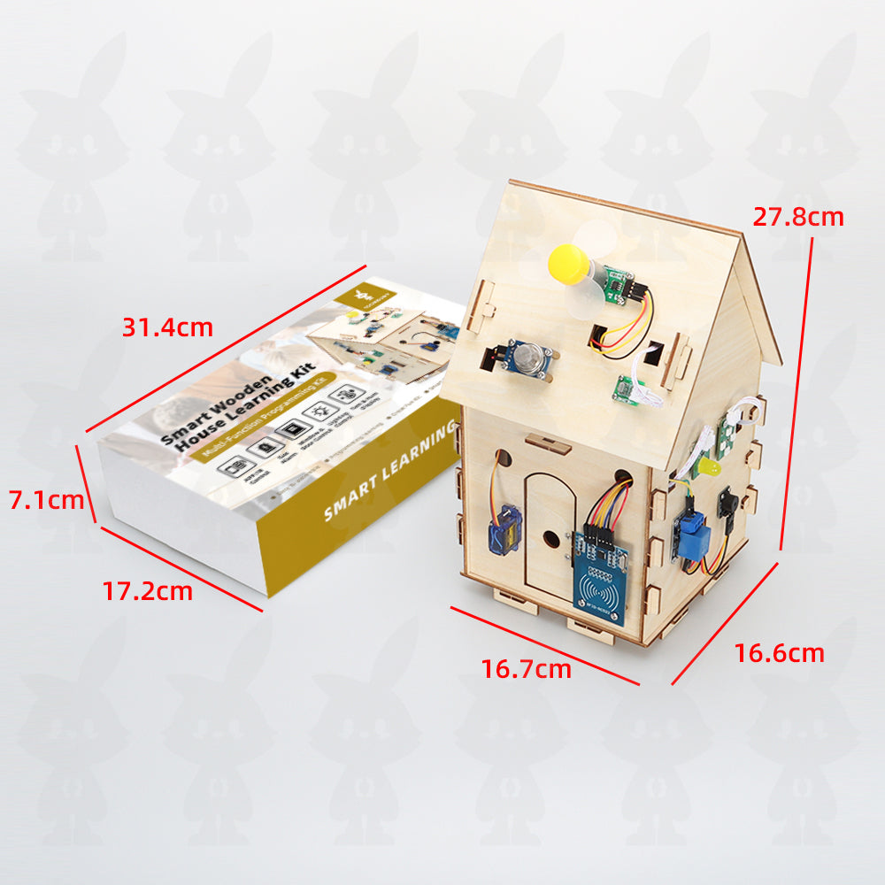 Tscinbuny ZYA0209 Starter Kit with Smart House Modules – Professional STEM Educational DIY Programming Kit for Arduino Projects