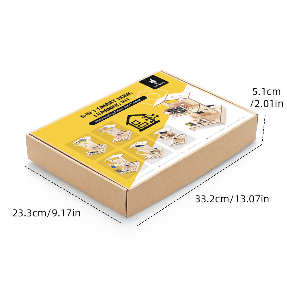 Tscinbuny ZYA0234 Starter Kit for Smart Home Projects – STEM Education Solution with Teaching Resources for Arduino DIY Robotics
